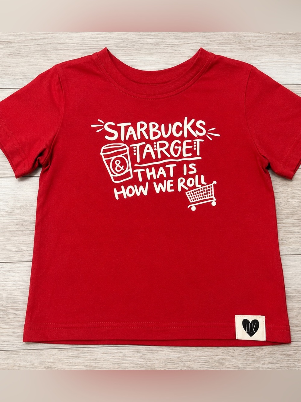 Starbucks & Target Kids Graphic Shirt